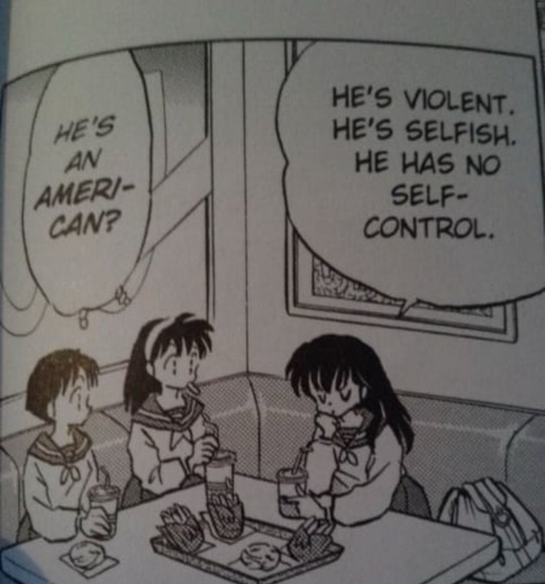 BadSocialisms's tweet image. Accidentally accurate mistranslation.

The original Japanese is probably "yankee" which means delinquents and fuckbois but regardless this translation works too