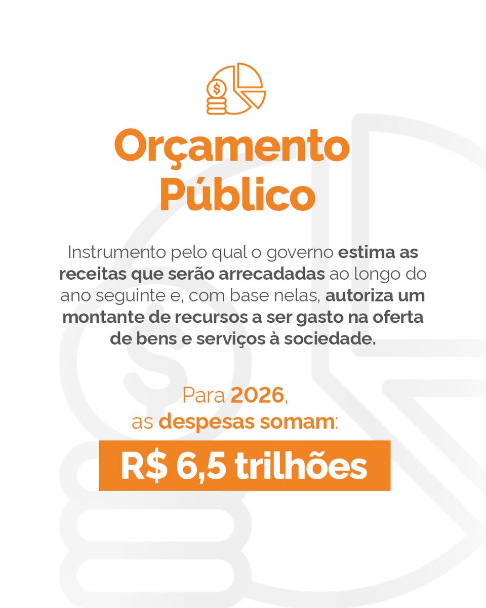 MinPlanejamento's tweet photo. Publicamos nesta quarta-feira (18/2), o Orçamento Cidadão da Lei Orçamentária Anual 2026. O documento fala sobre o orçamento de maneira visual e descomplicada. 
Leia mais 🤳 https://t.co/RE8rhJvKEh https://t.co/qj3fi5oo0k