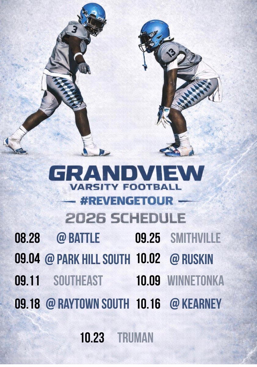 Grandview Football tweet media