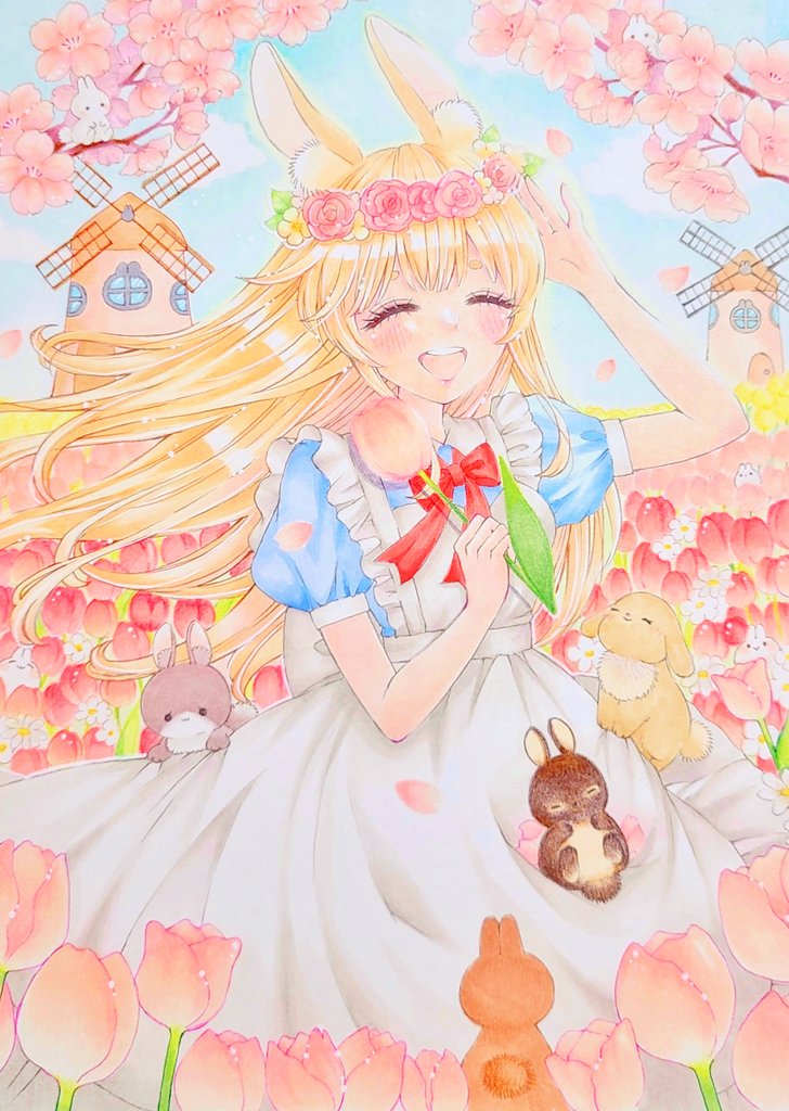 #みんなのチューリップ作品が見たい