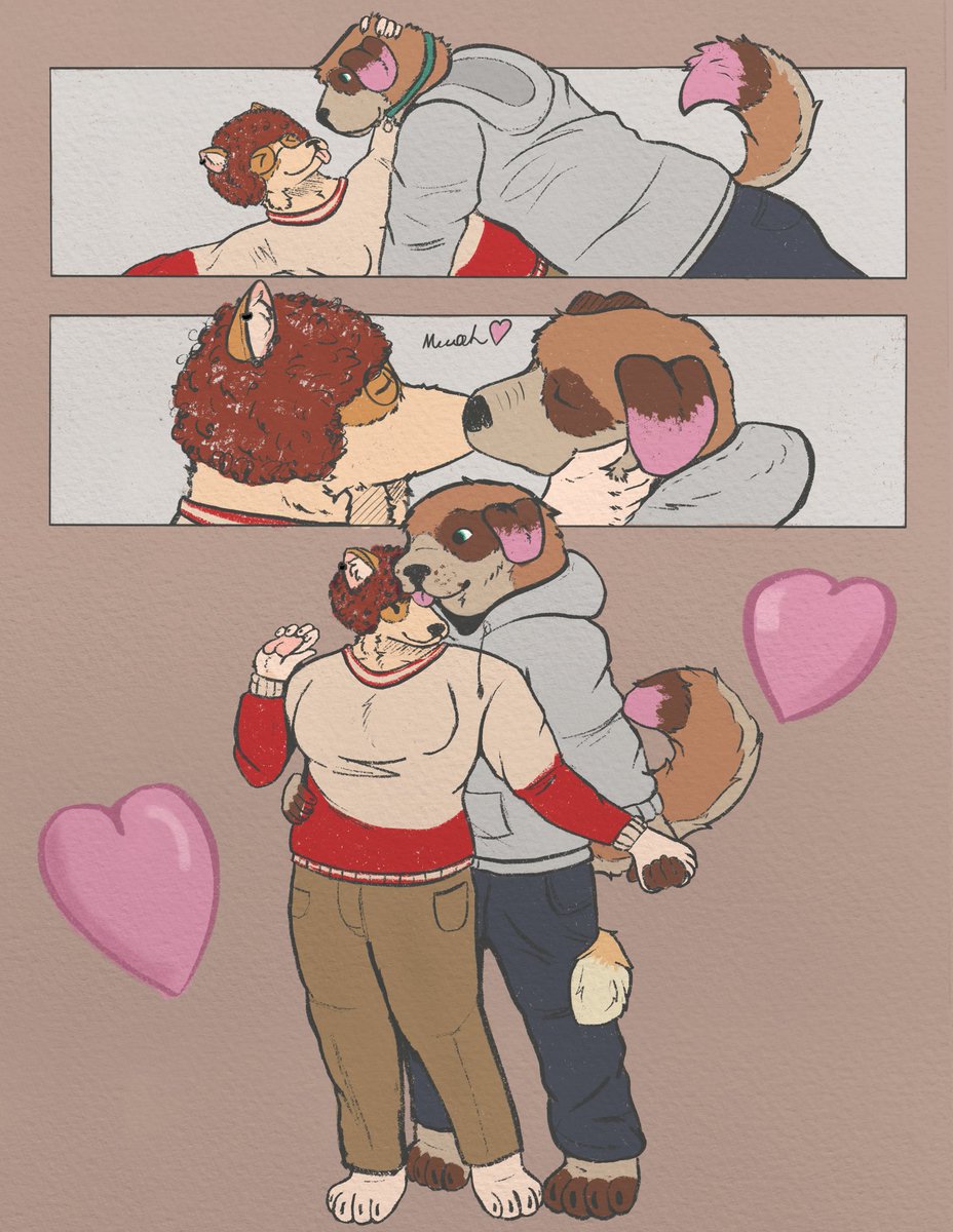 Drew this for my love! Happy Valentine’s Day! Even though I’m a couple days late…