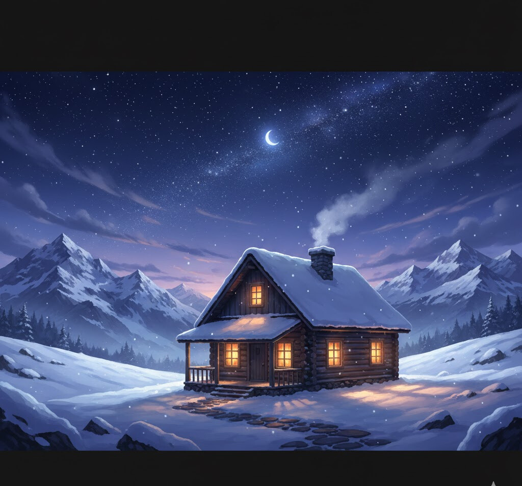223sravanthi's tweet image. A Warm Light in the Cold
#WinterVibes #SnowyCabin #CozyHome #ColdWeatherMood #WarmLights #RelaxingPost #NatureScenes #CalmReel