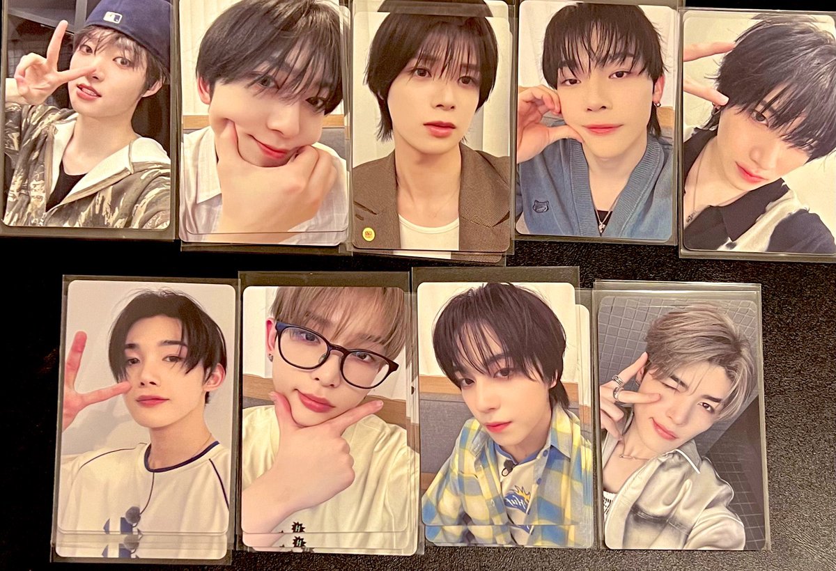 &TEAM NOW トレカ メンバー全員コンプ　２種 &TEAM トレカ 買取 共同購入 yzy ☆譲：月狼2.0、4.0 ☆求：800円