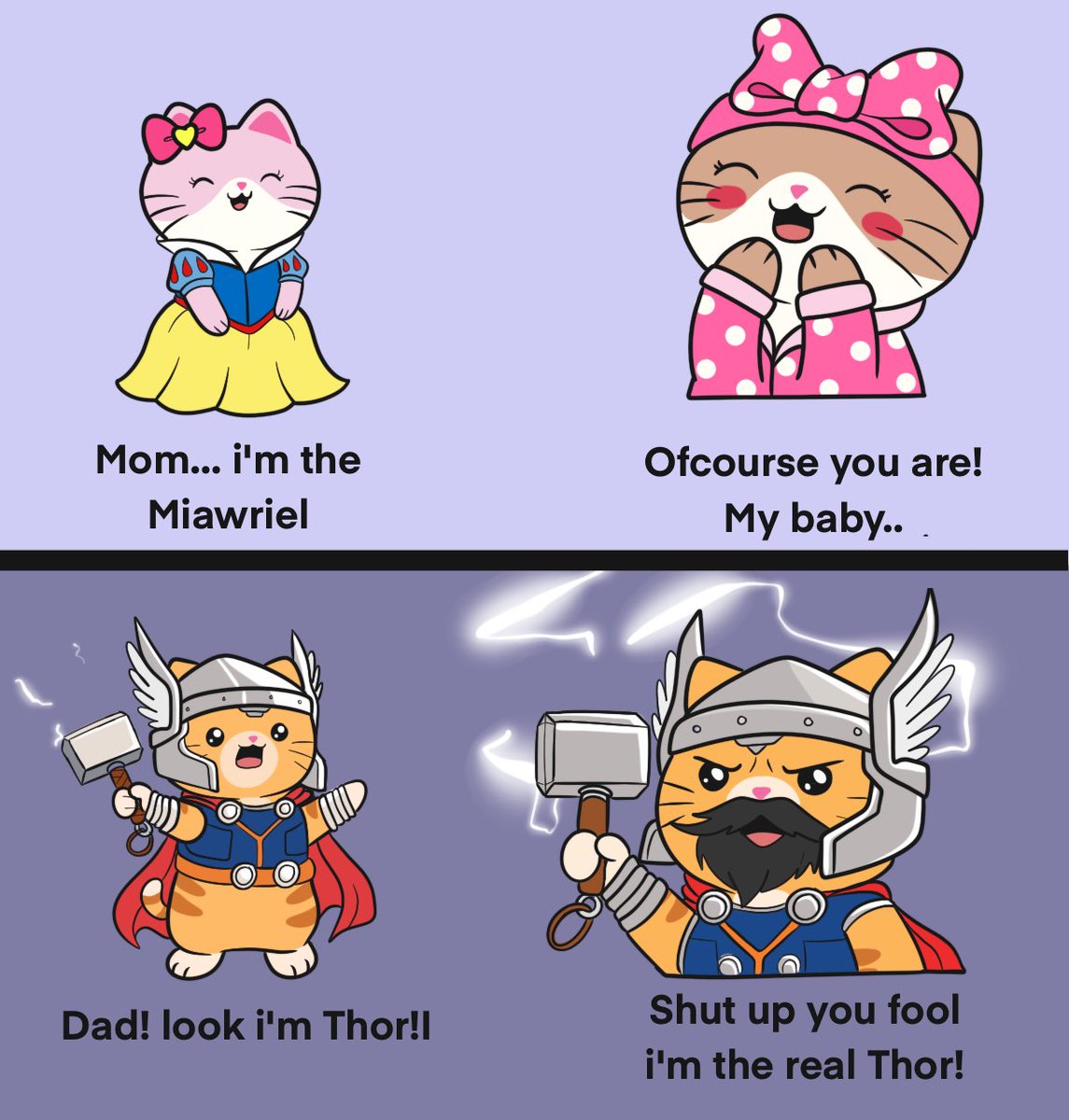 Silly Kitties tweet media