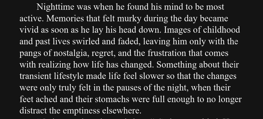 Just reached 18k words in this WIP.