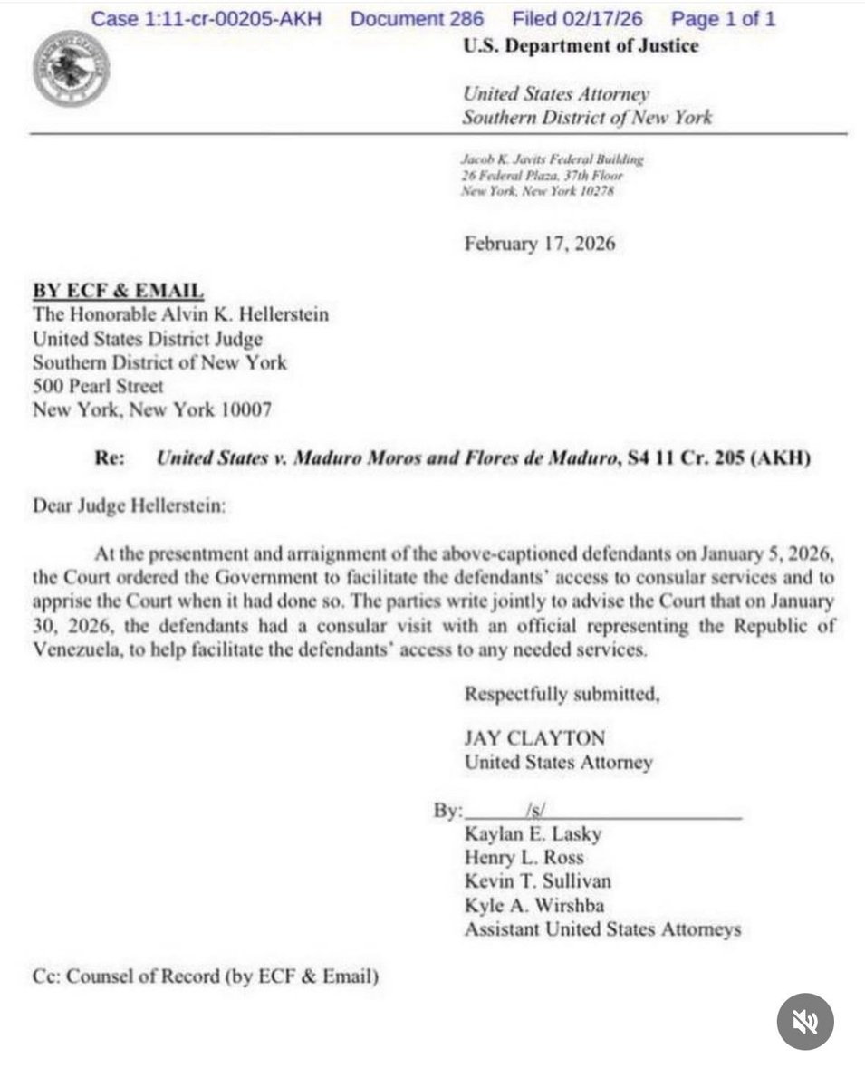 Como posible que el presidiario Nicolás Maduro sea visitado por "Servicios Consulares" cuando los venezolanos en Estados Unidos NO han tenido consulado o sus servicios en años.