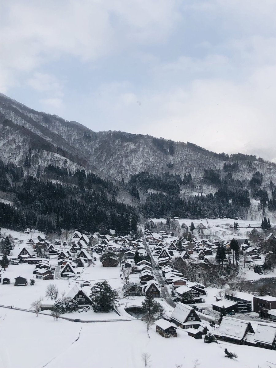 白川郷天守閣展望台 tweet media