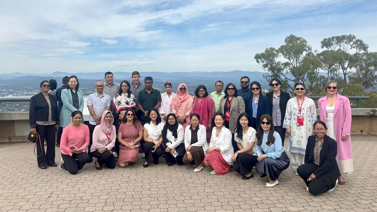GriffithIDU's tweet photo. @AustraliaAwards Regional Short Course on Gender-Responsive Interventions for Climate Adaptation and Mitigation for Policy Makers from South Asia &amp; Mongolia has wrapped up its final week in Canberra! 
@aushcindia @aushcsrilanka @AusAmbMongolia @AusAmbNP @AusHCPak @AusHCMV @dfat https://t.co/X2Q9EOo5qq
