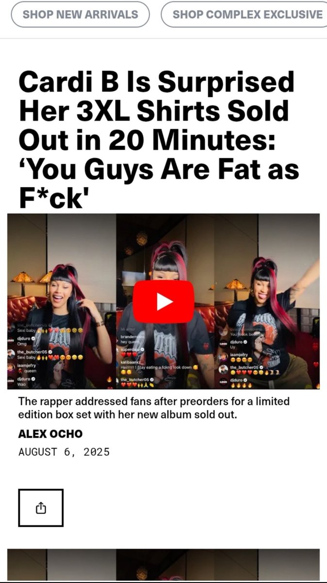 Barneygangs dragging Nicki for her body everyday despite being smaller than FATLIZZO, yet most of them are big as hell. 🤣🤣🤣 Then I remembered Barney B’s super plus-size merch sold out first within minutes. 😭🐷🍔