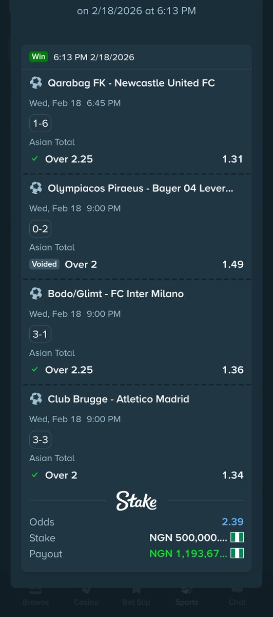 bossolamilekan1's tweet photo. Today  game on stake won✅✅✅✅✅✅✅✅ ✅ ✅ 🥂 🥂 🥂 🥂 🥂 🥂 ✅ ✅ ✅ 

Register now and join us now if you don't have an account yet. 

Register now: https://t.co/epxPTKcujA
Promo code: BOM https://t.co/pTPnecKKgz