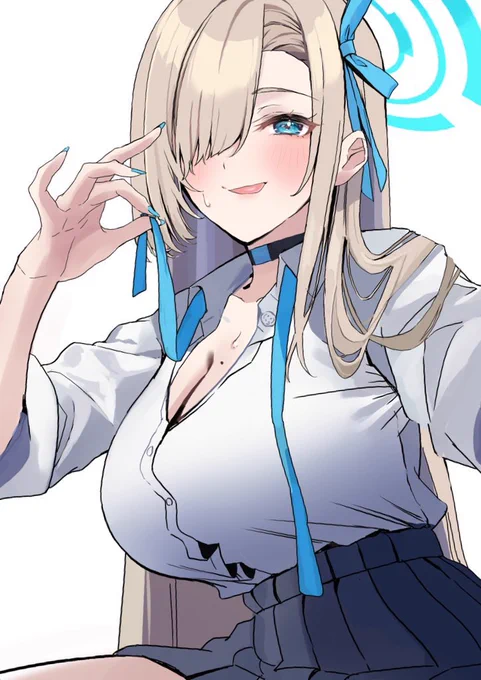 一之瀬アスナ(制服) #ブルアカ #Bluearchive