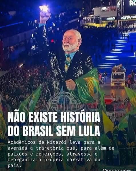 Niterói ñ entrou na av. p brigar p título,entrou p fzr 1 protesto. Sabia q entre as especiais é a+ fácil de cair entrou p cair e cair atirando.Usou LITERALMENTE a única oportunidade p protestar. Recebeu ameaças p mudar o tema central e msm assim continuou firme.Ela fz história!✊