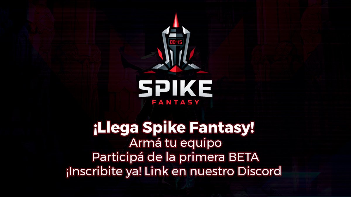 El fantasy de VALORANT donde podés:

🔹 Armar tu equipo y sumar puntos fecha tras fecha.
🔹 Demostrar cuánto sabés del competitivo.
🔹 Debatir estrategias, jugadores y todo sobre la Masters Santiago.

🔥 ¡Participá de la primera BETA! ¡Más información en el discord!