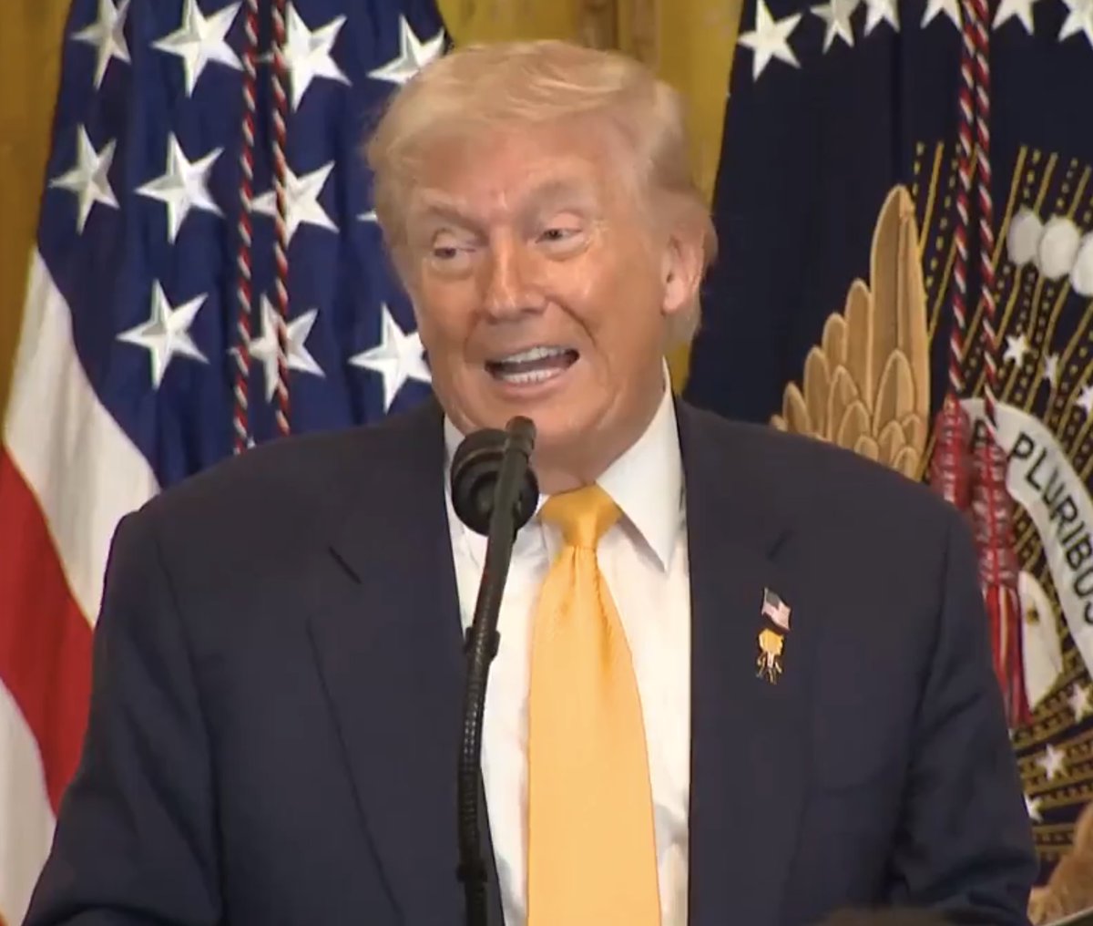 BREAKING: Trump sounds like a literal rapist while discussing sending troops into American cities to enforce his will: "Sometimes we have to force ourselves upon them."

Spoken like a proud member of the Epstein class...

"We're doing it in a lot of... Lot of cities. Sometimes we