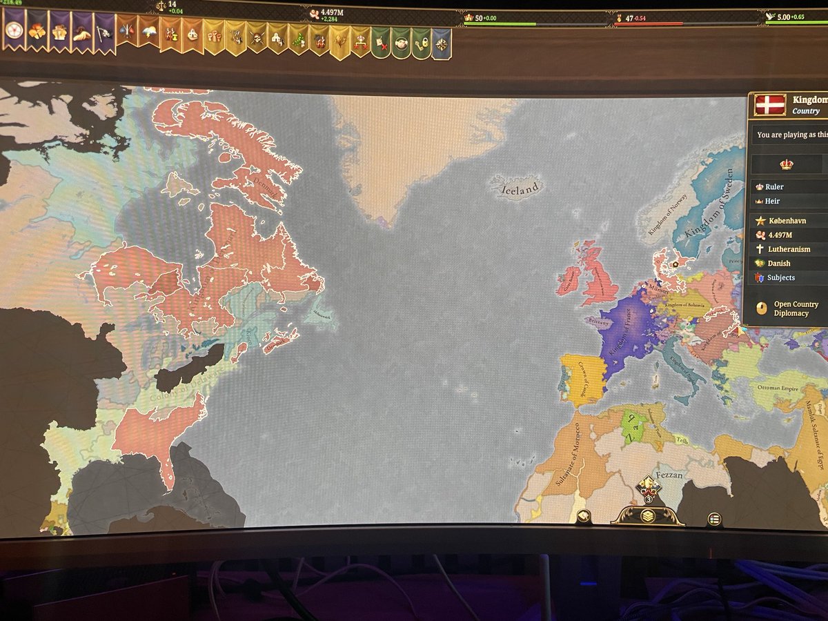 My first poland feifdom at 15xx.
At 1640 now, close to take england and bohema now.