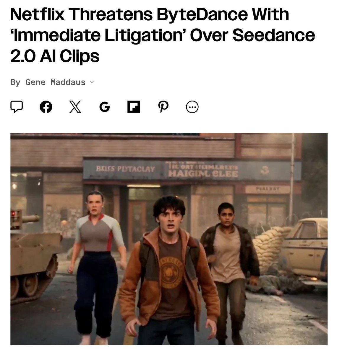 Netflix legal headline