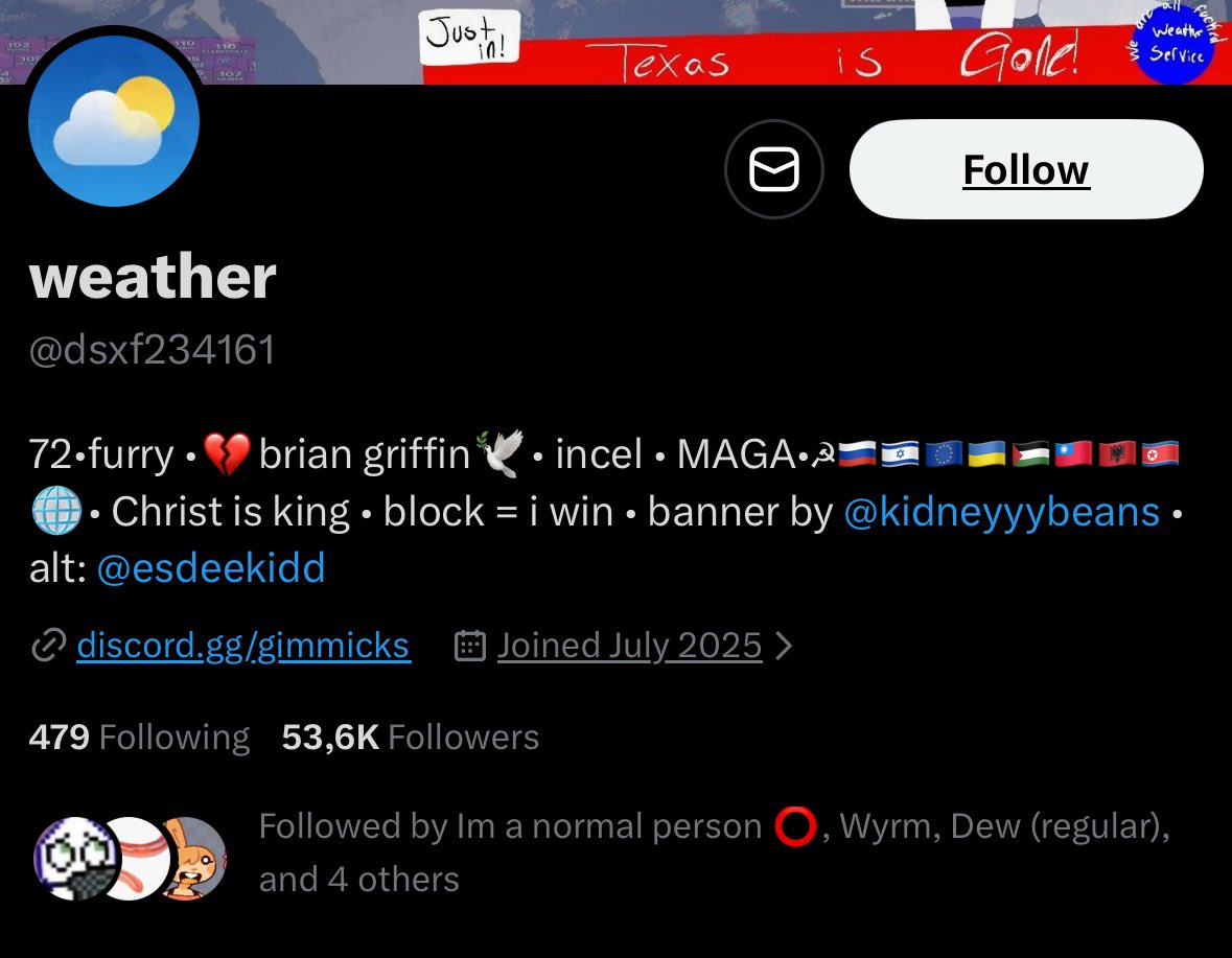 WHY THE FUCK DO YOU FOLLOW THIS DUDEEE