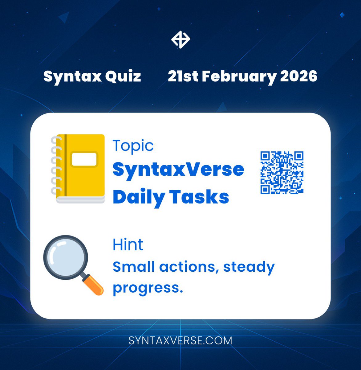 SyntaxVerse tweet media