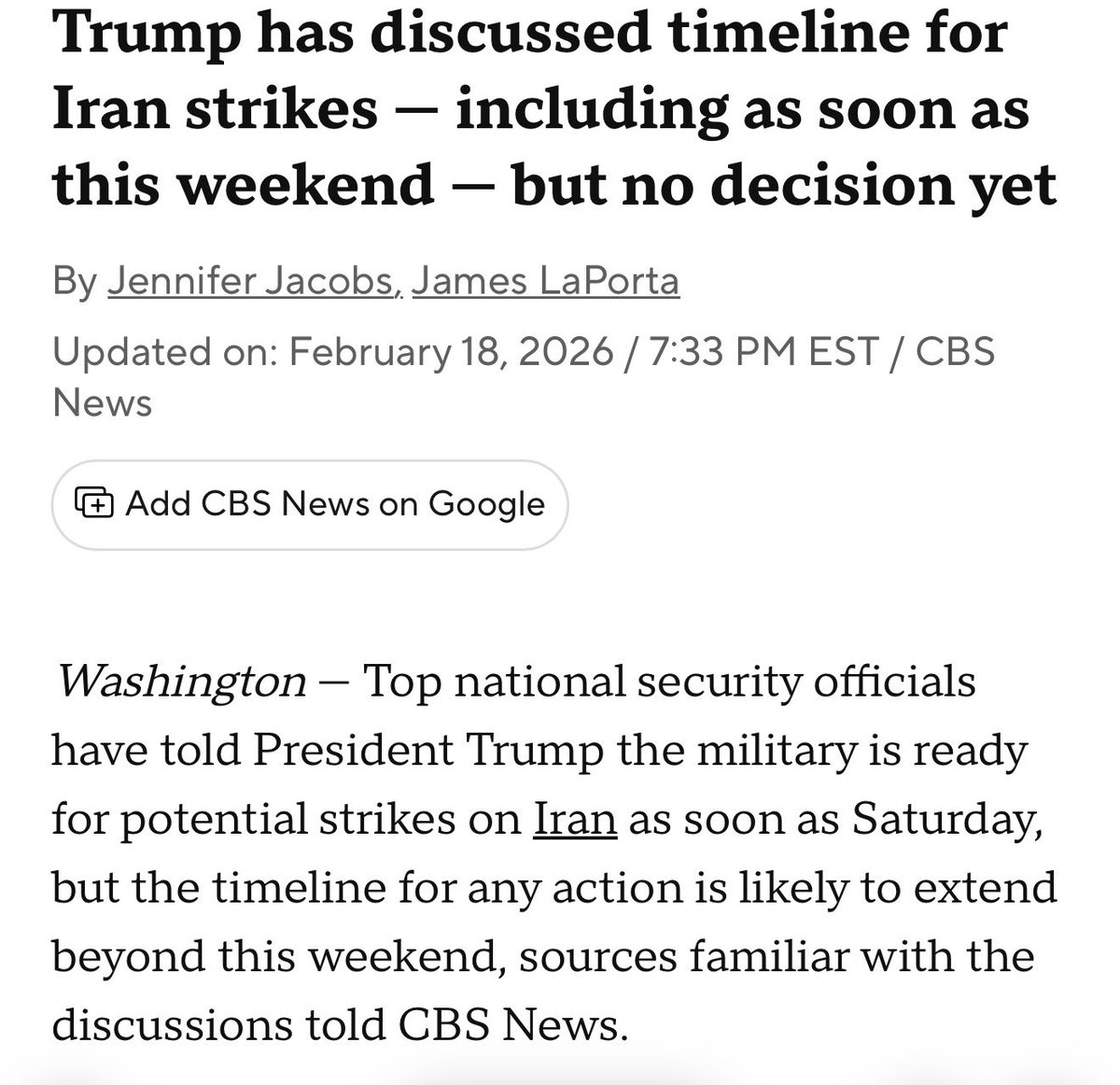 The President tweet media