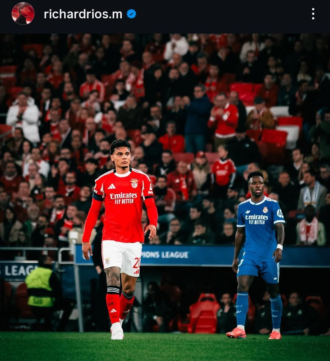 LeWalbe's tweet photo. Fue sutil el apoyo pero grande Rios … https://t.co/PvCESjKCvi