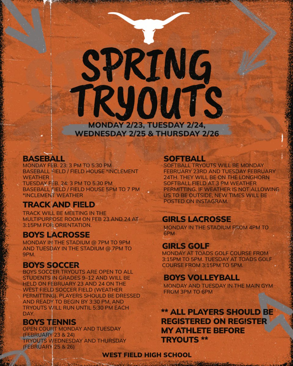 West Field High School Athletics tweet media