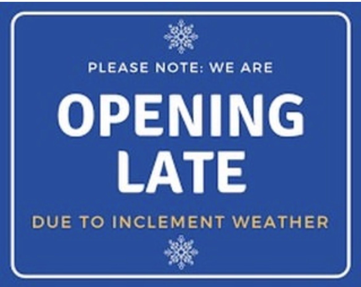 CSC_NPAC's tweet photo. The NPAC will open at 11:00am tomorrow 2/19. https://t.co/ijKUf4qgbC