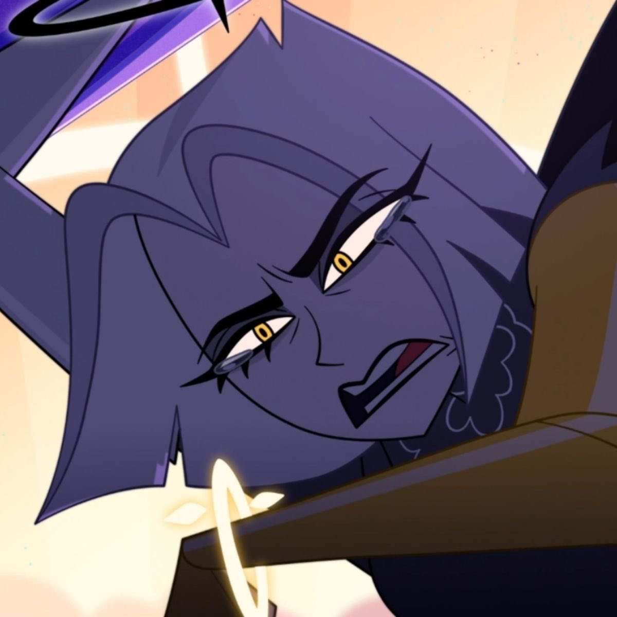 saintvanny's tweet image. Do some Lute fans even enjoy her as her own character or do they only like her because she’s Adam’s lieutenant? — ⚔️
#HazbinHotel #HazbinHotelLute