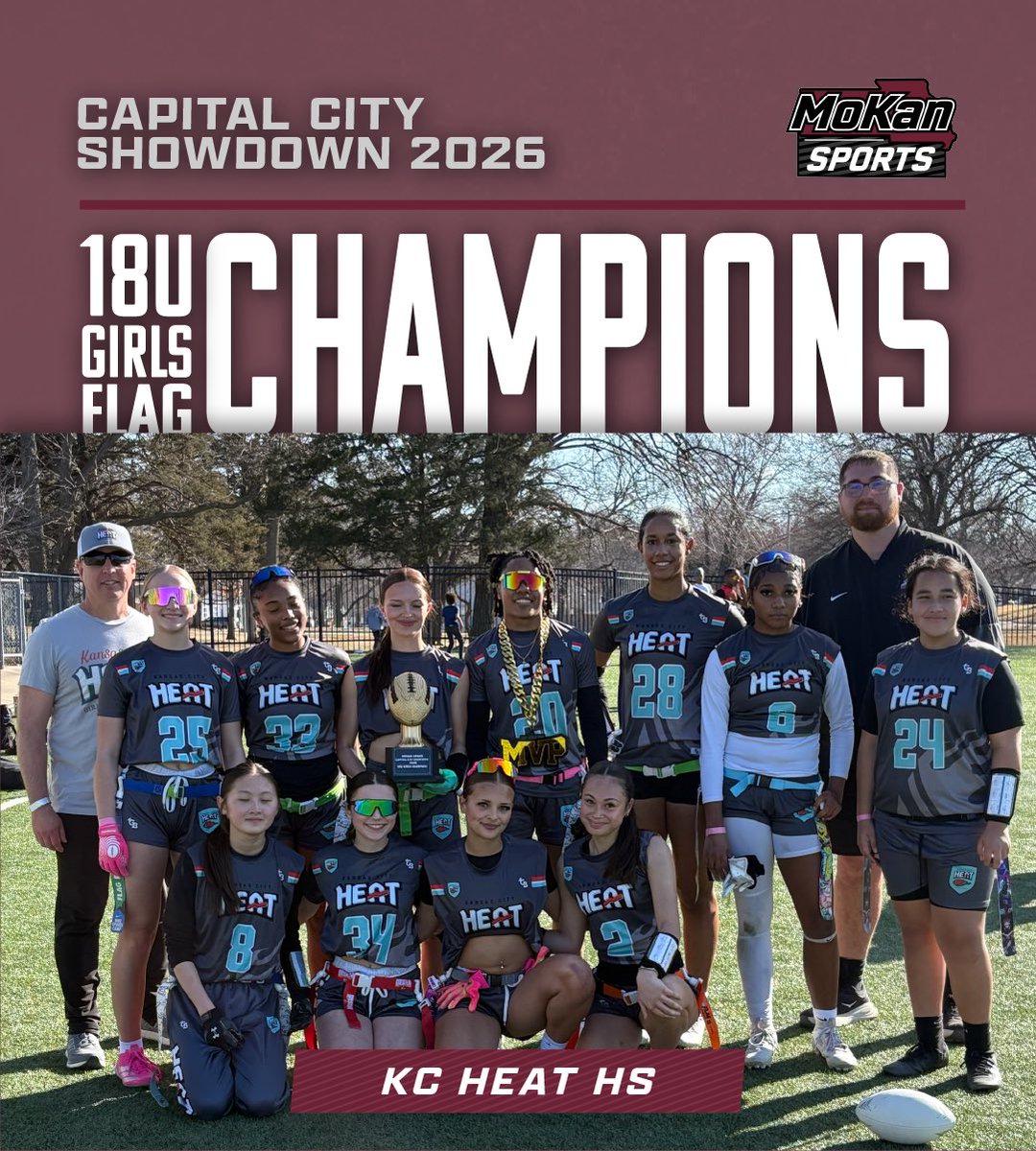 🏆 Capital City Showdown Champions

15U - <a href="/EMP1RE7v7/">Emp1re7v7</a> 
18U Girls - KC Heat 
18U - <a href="/StrongsideKC/">Strongside KC</a> 

Earned it on Championship Sunday.