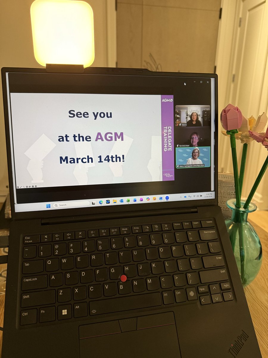 LLLacaria's tweet photo. #OECTA AGM is a month away!

Tonight 90+ delegates took part in Delegate Training. Great discussion and preparation for the work ahead.

Thank you Maria, Terrie and Mary.

@OECTAProv https://t.co/YW1fMvyCZm