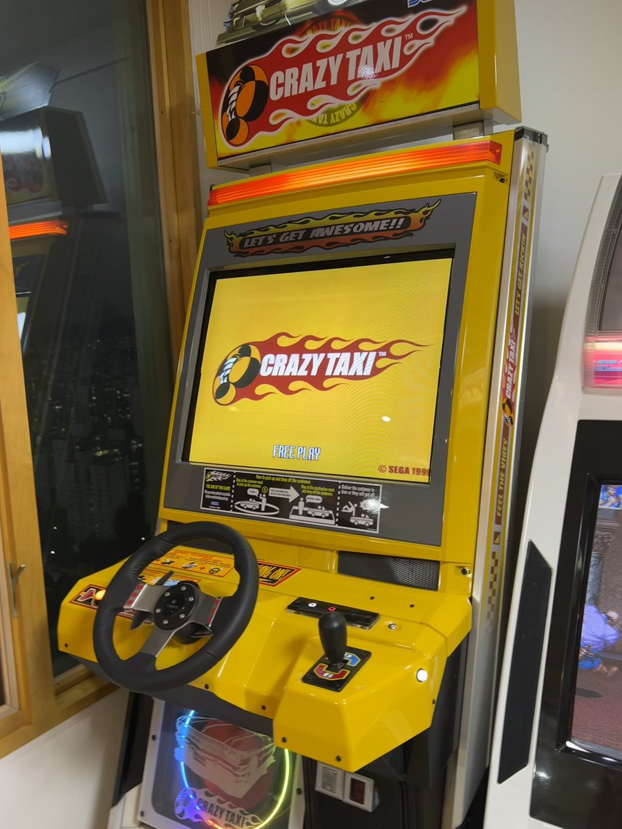 Back in the arcade, I went to the place where ALL I WANT was