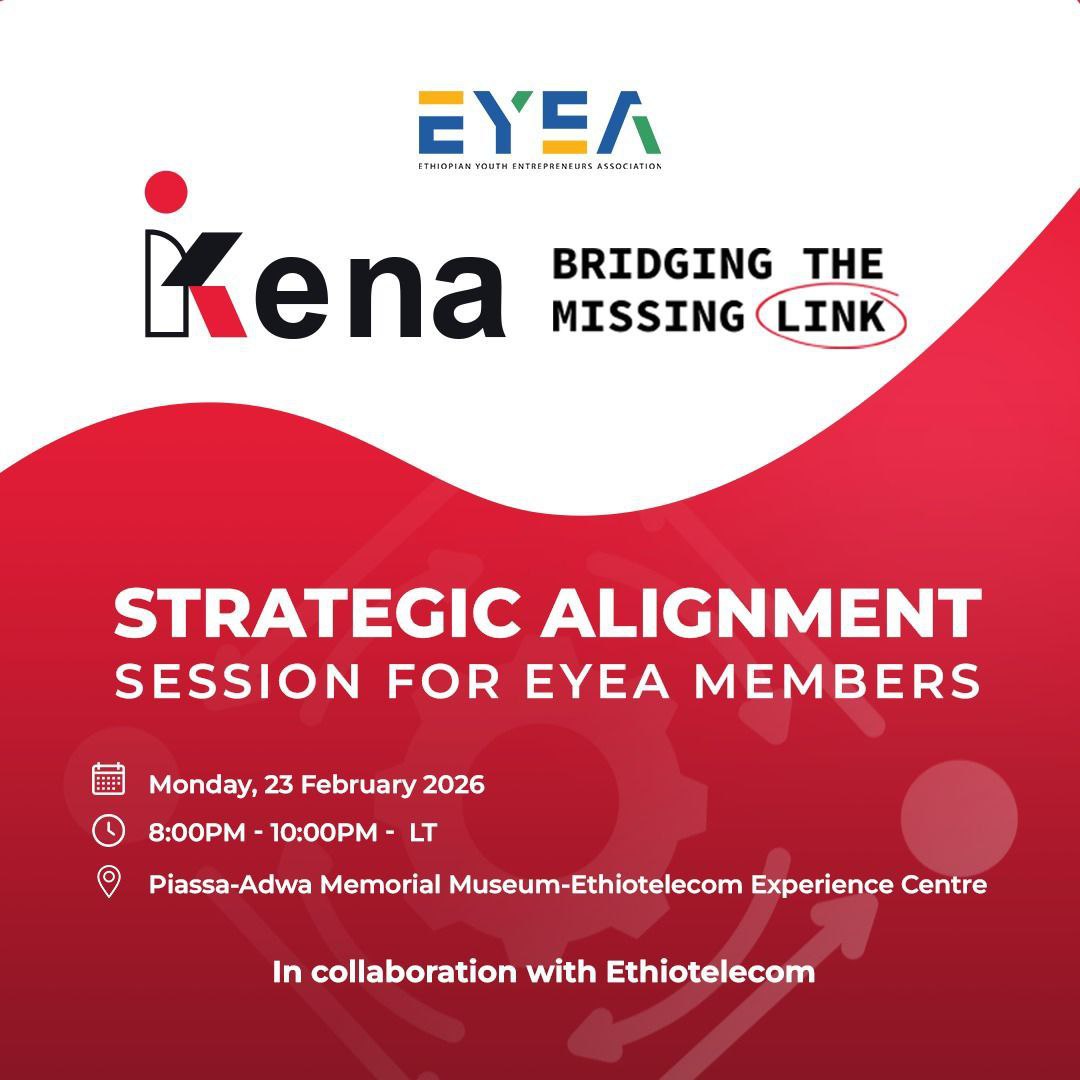 Ethiopian Youth Entrepreneurs Association (EYEA) tweet media