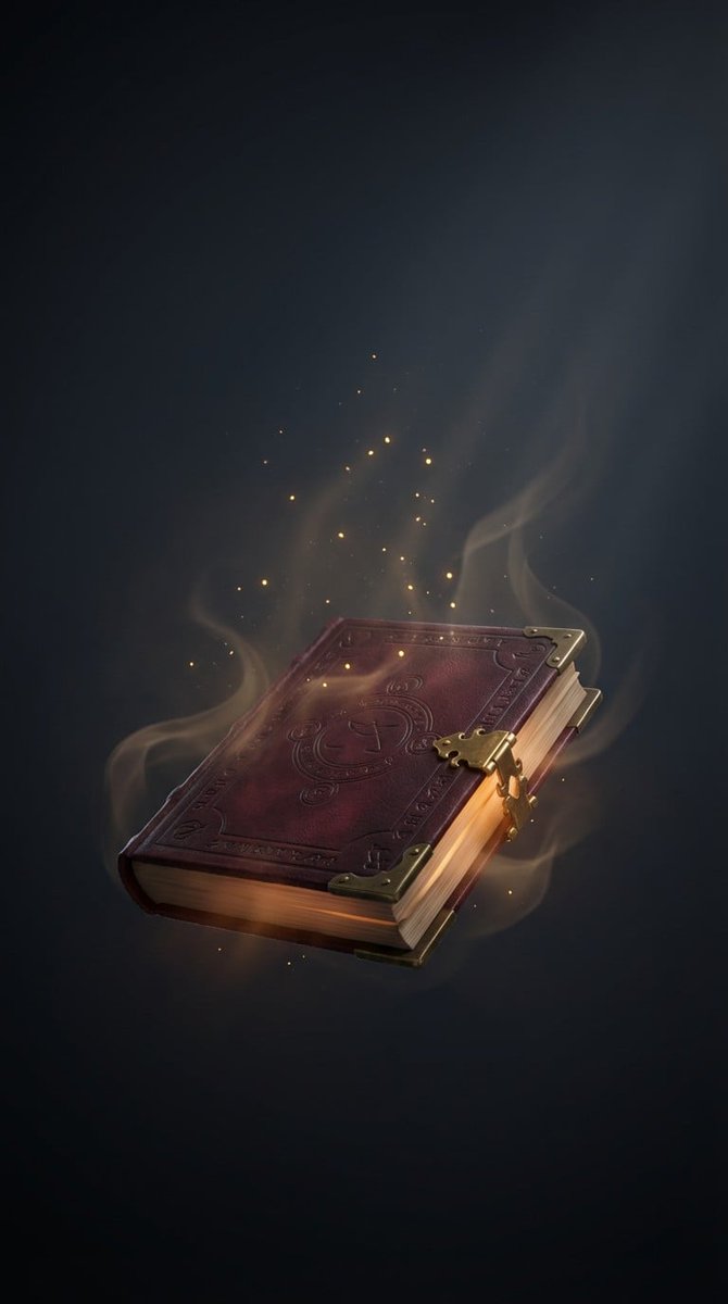 stockcake_com's tweet image. #Magical #Ancient #Tome: Deep red leather #spellbook with #golden clasps floats mysteriously, radiating warm #amber light and ascending magical sparkles in dramatic #3D render. #aiart #aiphoto #stockcake ⬇️ Download and 📝 Prompt 👉 stockcake.com/i/magical-anci…