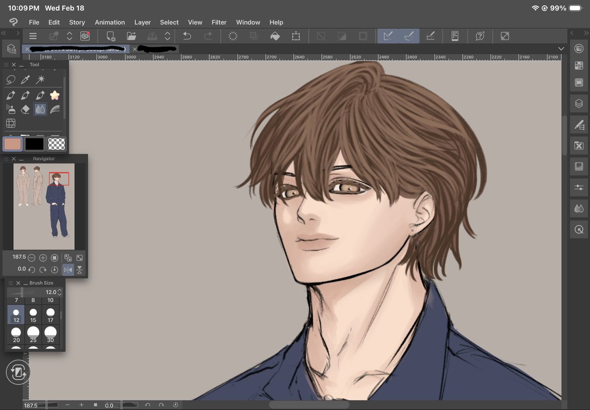 Finally have the time to draw again… #oc #artmoots #wip