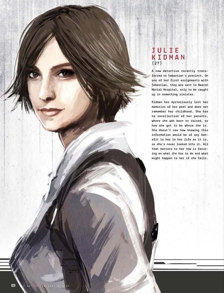 noctwong's tweet image. a third the evil within game with juli kidman as a protagonist would’ve been crazy, her dlcs were amazing and cool asf, looking at what we lost is just makes me super sad rn