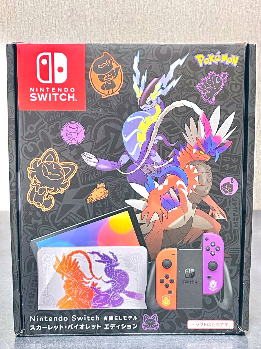REON580's tweet photo. 最近の購入品。

Switch有機ELﾓﾃﾞﾙのﾎﾟｹﾓﾝver。

突如欲しくなって
箱•本体共に美品を探すも
中々出会えず…😓
結局箱は一番傷が酷かったのに
本体が美品だった所で買ってしまった…😂
急いで無いのにまた中途半端に購入…🙄
でも非常に満たされてる🥰

……箱が美品なのをもう1個買えば…🤤 https://t.co/sBAO64vRcF