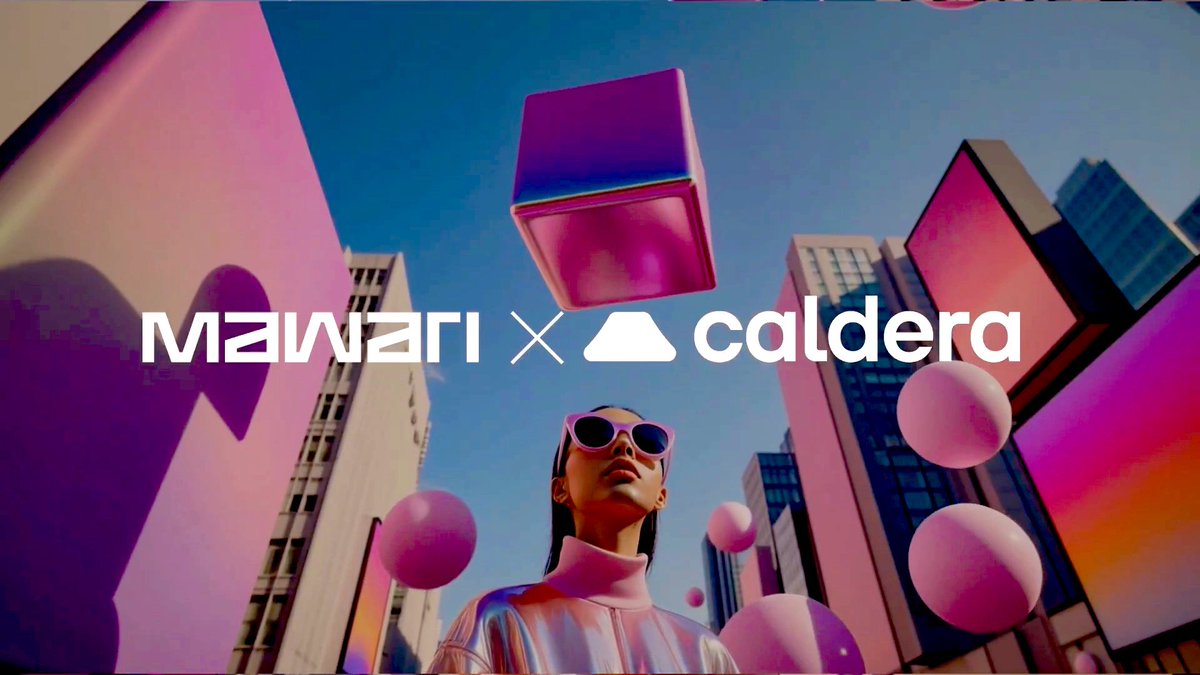 caldera's metalayer integration means <a href="/mawariXR/">Mawari</a> can persist telemetry data 

~ packet loss, video quality, geographic availability, 

on-chain without clogging eth. cross-chain interop planned

verifiable compute with blockchain guaranteed SLAs

wild wild stuff.