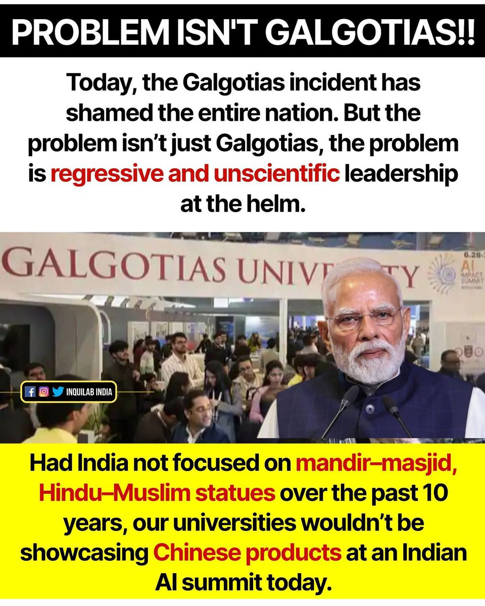 With Vishwa guru at the helm, this is bound to happen 🙂