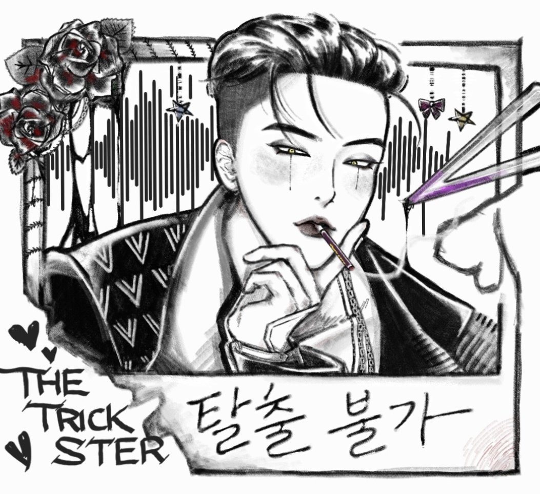 逃げられないˑ ִֶ 𓂃⊹ 🥀 ⋆ ˚｡
#dbdfanart 
#TRICKSTER 
#학지운 #河知云 #JiWoonHak