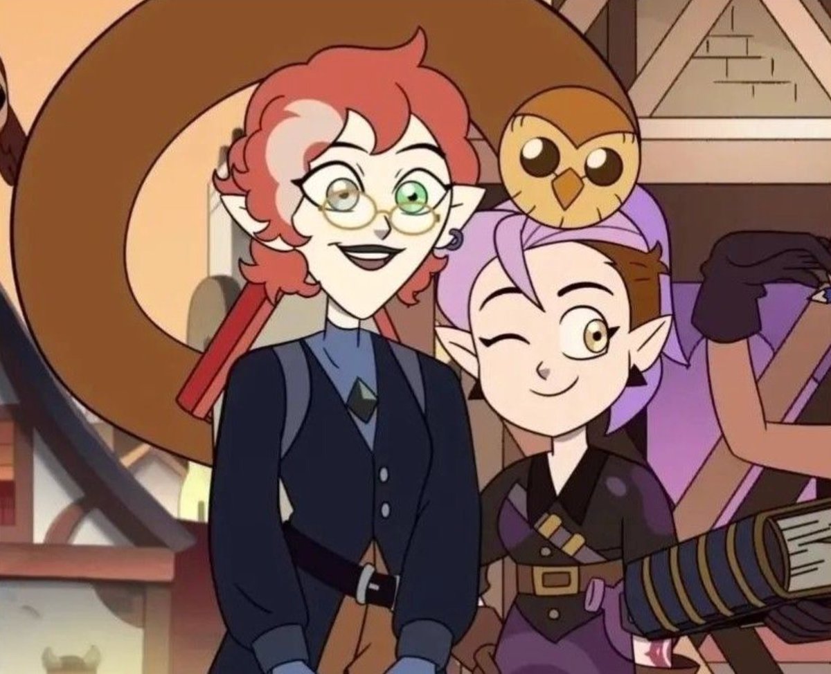 i think its adorable that amity looks up to lilith throughout her arc, even as both of them change so significantly in their behaviour, beliefs and values. thats her auntie fr