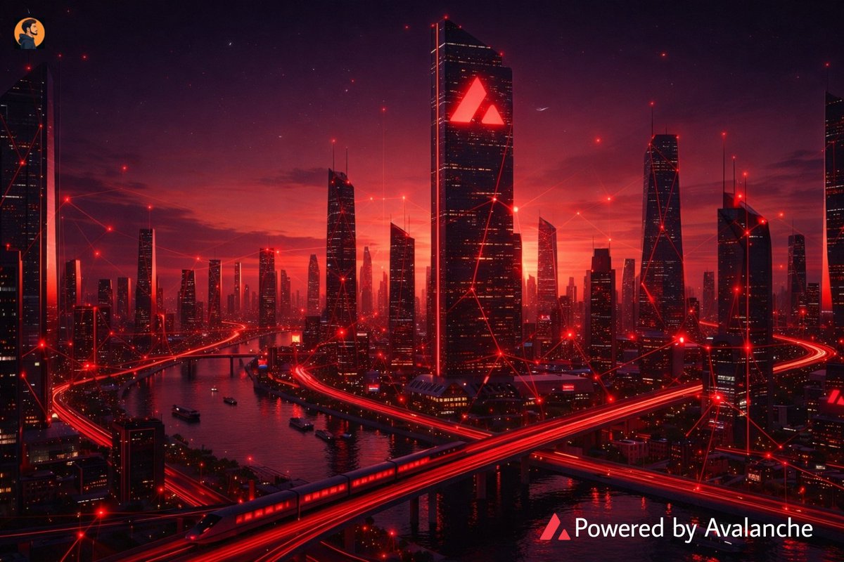 GM Builders🔺

The city runs on Avalanche.
High throughput. Real adoption. No slowdown.

$AVAX