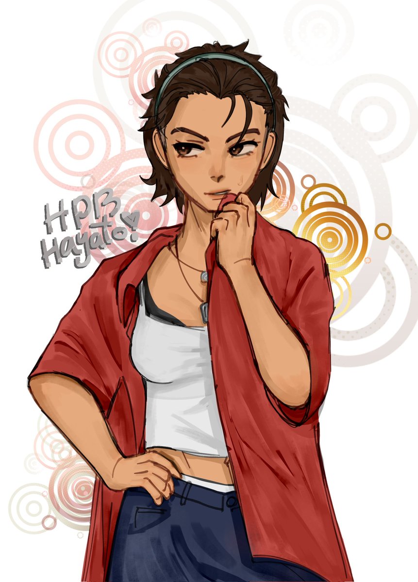 forgot to hayato's birthday so here's fem hayato