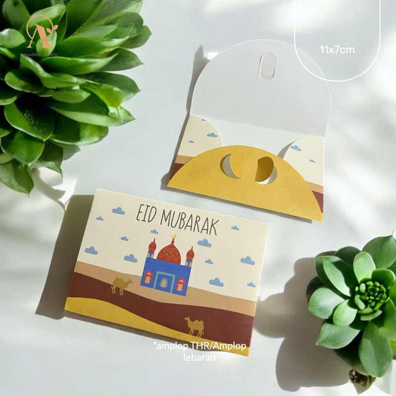 hiylemonade's tweet photo. Amplop Lebaran Ashadewi Gayatri

Rate: 4.9 
Link: https://t.co/61QVNlRgiU

Desain amplop elegan yang juga ga kalah lucu. https://t.co/EHKjObLl2s