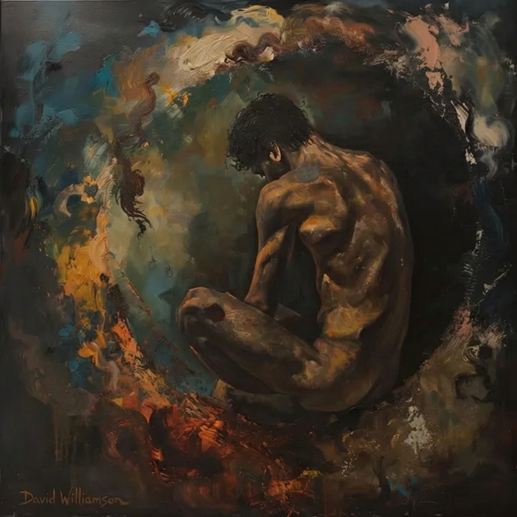 nomostaving's tweet photo. Contemplation
In this representation, the stillness radiates - a reminder that peace is found by pausing within. Each brushstroke hums with quiet courage, reflecting the beauty of simply being. This piece celebrates the clarity that comes when my soul takes a breath, reminding me that in reflection, there is light shining forth. ☀️💛