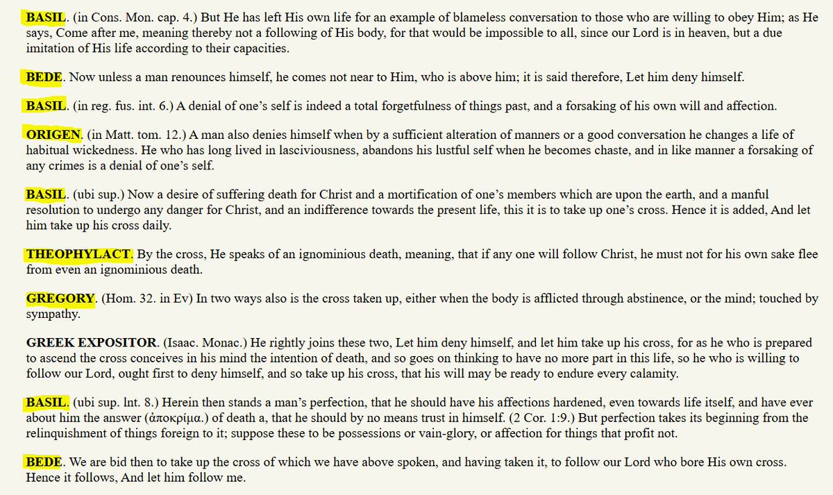 Michael65413248's tweet photo. #Luke9:22-25
https://t.co/xmUKdeXt10
Saints' Commentaries https://t.co/M1D8RKpaK1
Jesus is the WAY. He carried the Cross to enter Heaven!
Copy Him!
For us, the cross = Accept any hardship when we want to Align with Christ! 
➡️Heaven https://t.co/qcwQcAcDn8
https://t.co/DF7wIphLGq https://t.co/MSAtECx8Zz