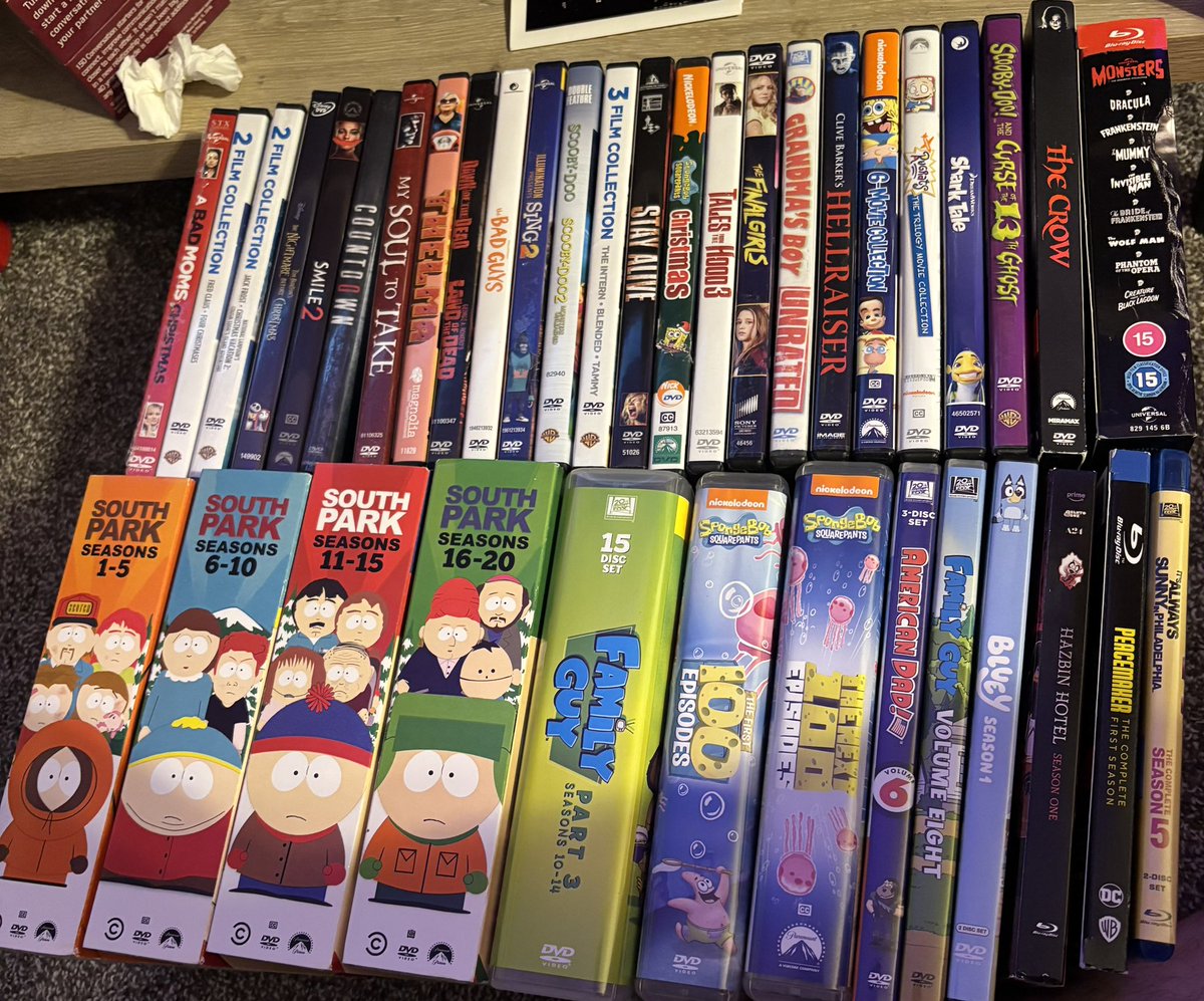 My DVD isn't as extensive as my Blu Ray/4K collection but I've got