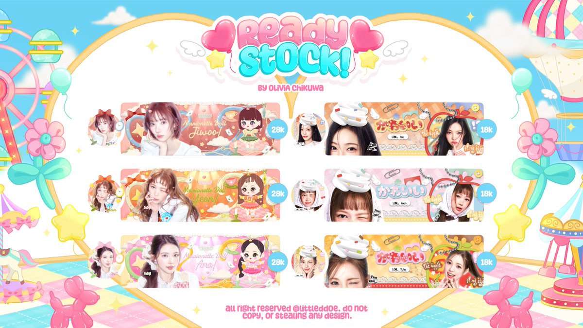 littleddoe's tweet photo. യ 🌸🛺  help retweet?  tYsm!  ♡︭ 

𓂅 🎪 ៶៲៸ ding — dOng!  ◎ 🍎 oLiviA chiKuwA datang bawain ready stoCk ‘hearts2hearts RUDE!’  ⑅ 🥣🐥 𓊔 with price ꒰ IDR. 18.000-28.000 ꒱ . . 🖍️ .ᐣ  yuk segera jemput di dm ☘️ 𖠗

fee recolor : 5.000

へ 💌 #zonauang #zonaba 𖣠 https://t.co/Byag2nCAWf