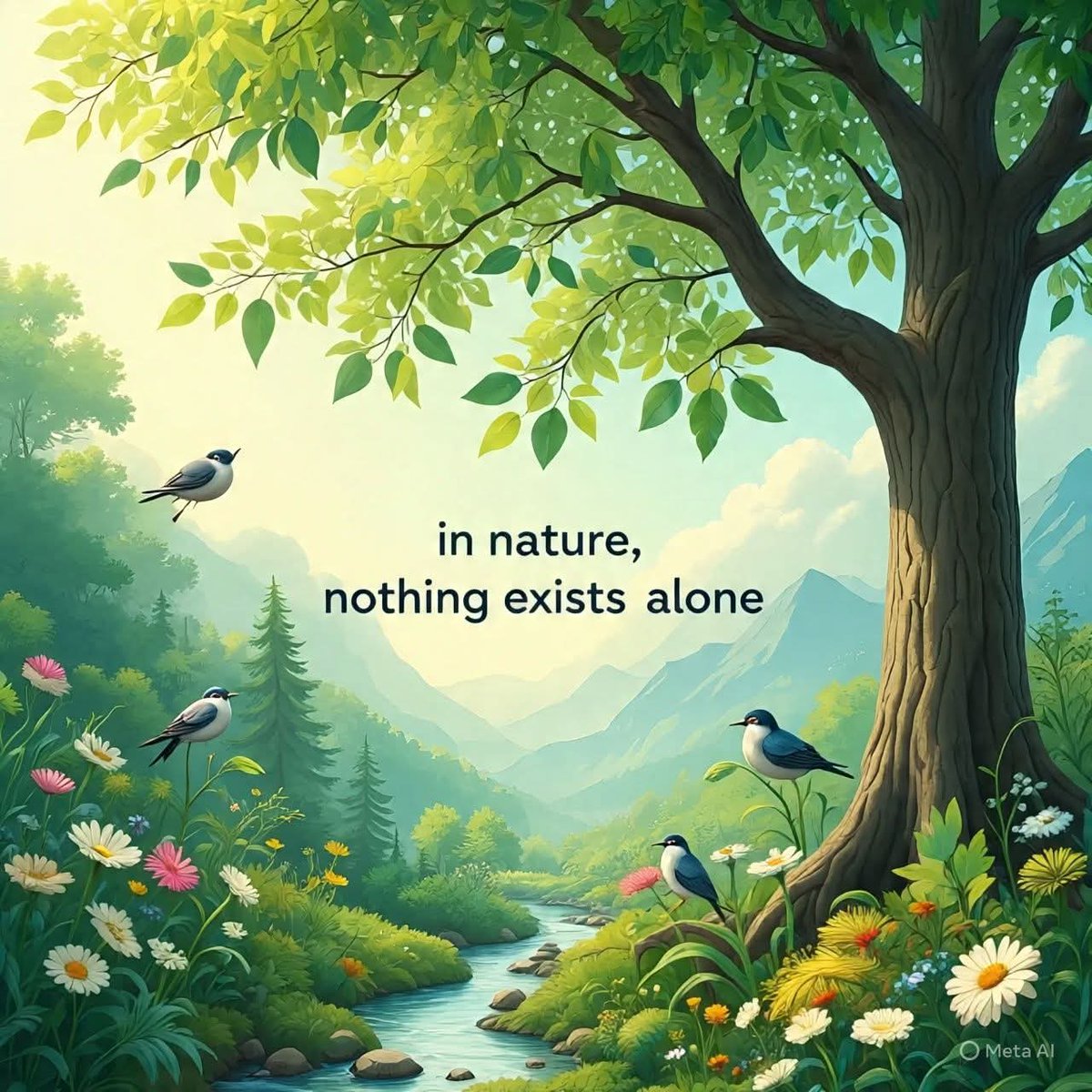 Hajjasaa_23's tweet photo. “In nature, nothing exists alone.”  Rachel Carson
Isolation is an illusion.
Farmers depend on bees.
Cities depend on villages.
We depend on forests we may never see. When one system suffers, the echo moves.

What connection are you protecting today?
#Ecosystem #ScienceSoilSoul https://t.co/a4Hfk2p15V