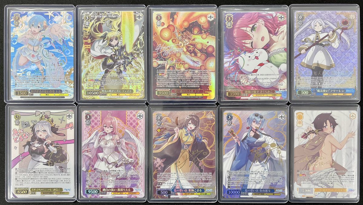 福福トレカ #ヴァイスシュヴァルツ 通販店》 サインカード多数入荷して