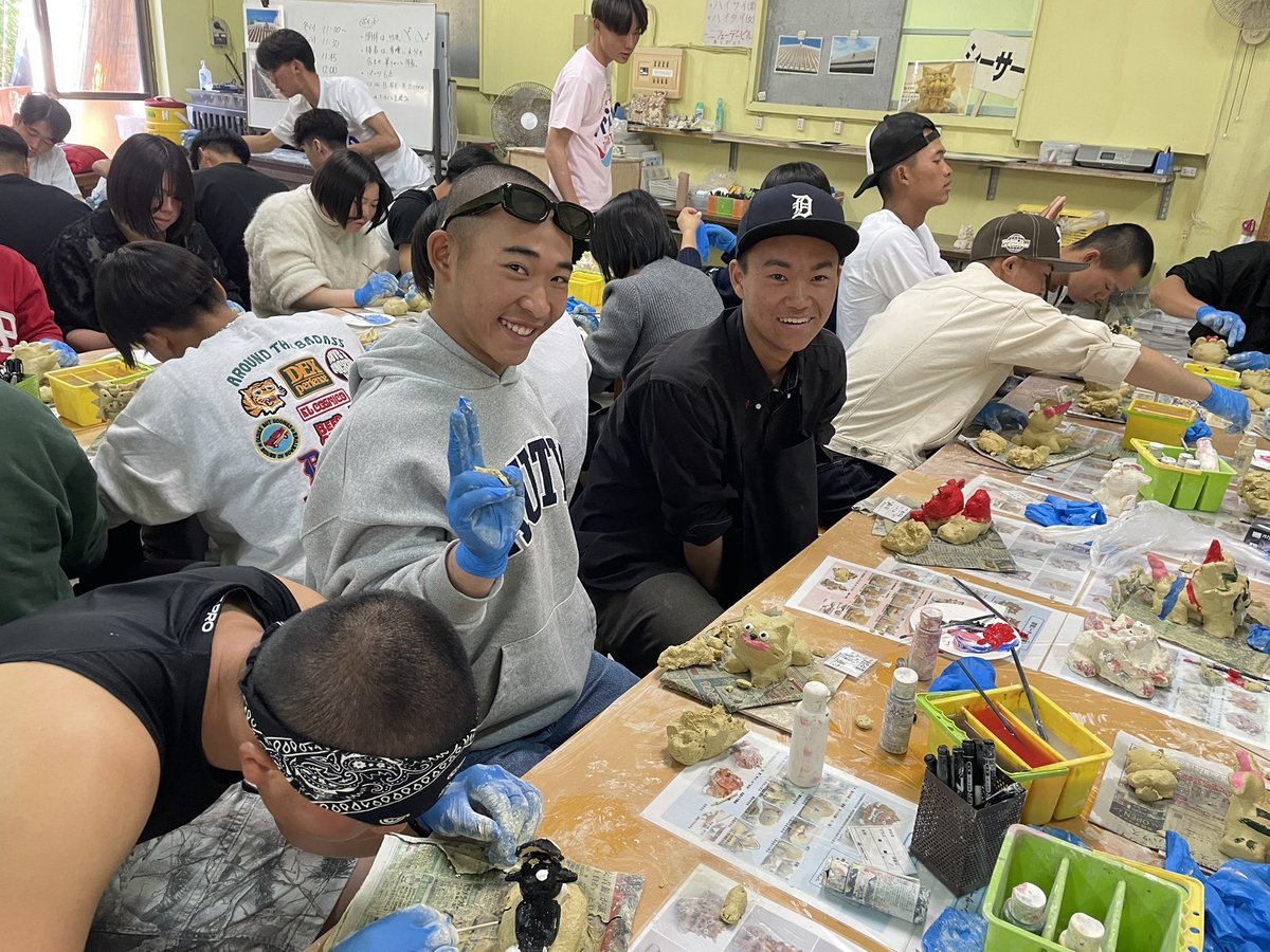 修学旅行✈️沖縄🍍｜通信09】 4日目のスタートは文化体験！ シーサー