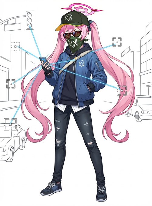 #ブルーアーカイブクロスオーバー 
ブルームコーポレーションの開発した電子機器が様々なところに配置されたキヴォトス。コユキ--コードネーム『ミラクル』という少女が、今まさにブルームのサーバールームへの物理アクセスを試みようとしていた。 